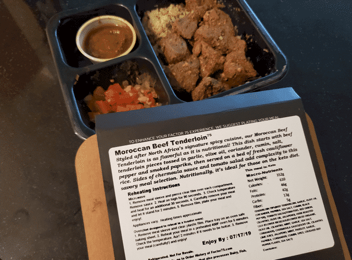 Factor 75 Review: Healthy AND Organic Meals - MBSF