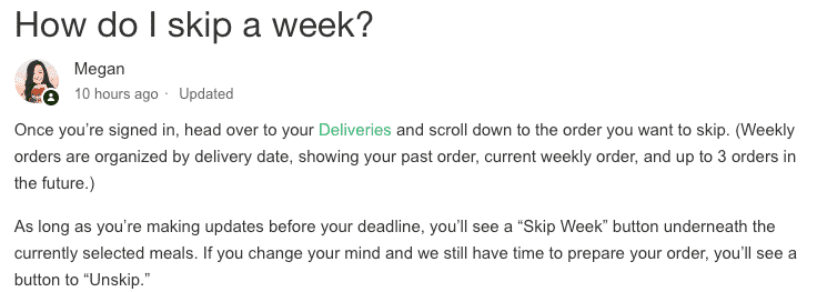 Freshly Review: Healthy Meals Delivered to Your Door 19 Skip a Freshly Delivery