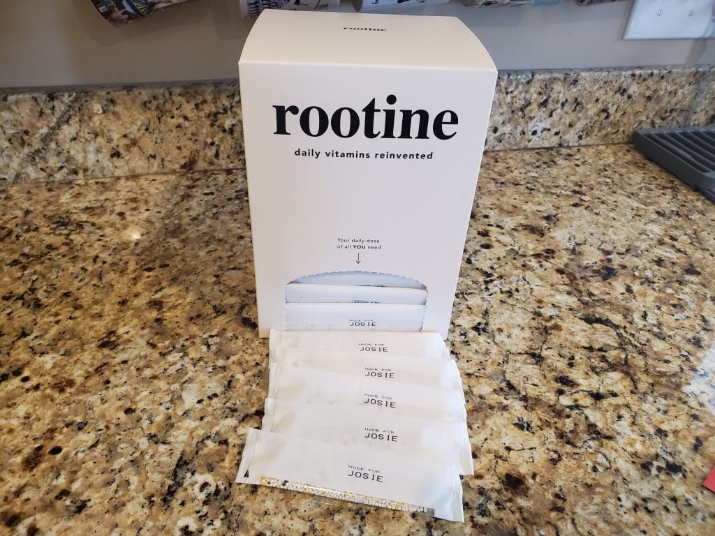 My Custom Vitamin Packs from Rootine