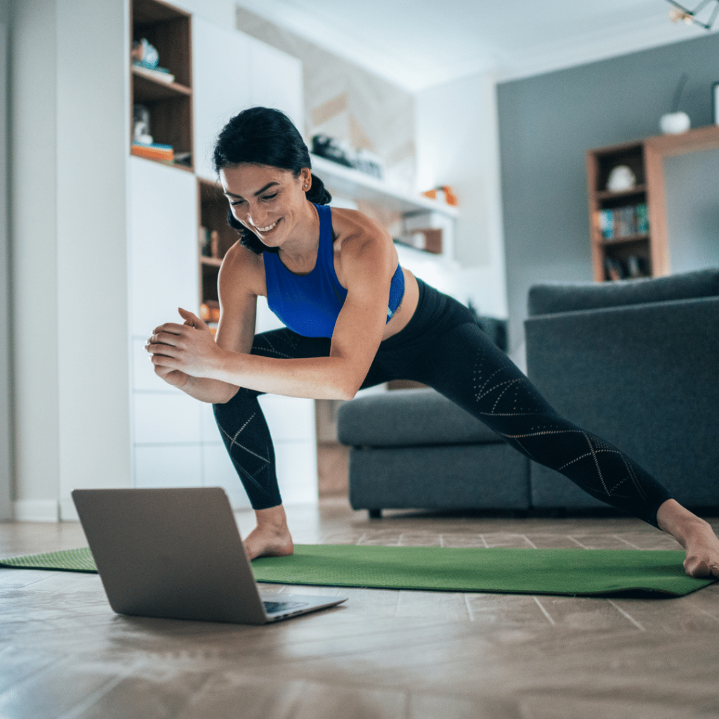 Stay fit and sales healthy at home