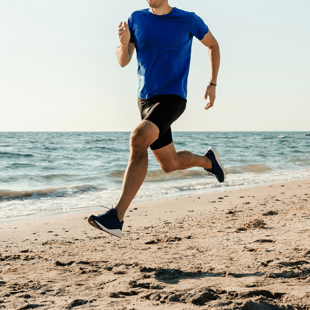 Tips for Running on the Beach Shoes & Barefoot MBSF